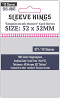 Sleeve Kings Kingdom Death Monster Compatible Card Sleeves 52x52mm – 110 Pack by SleeveKings
