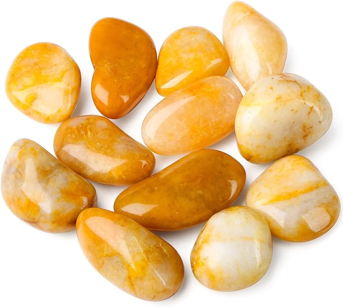 DUQGUHO Topaz Crystals Healing Crystal Stones Set Natural Crystals Bulk by DUQGUHO