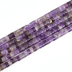 152pcs 4x2mm Natural Amethyst Heishi Disc Rondelle Spacer Stone Semi Precious - Image 4