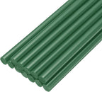 uxcell Mini Hot Glue Sticks for Glue Gun 7mm x 200mm Dark Green 12pcs by uxcell