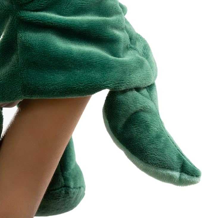 HollyHOME Hand Puppets Crocodile Plush Animal Zoo Alligator Puppets 14 Inches - Image 8
