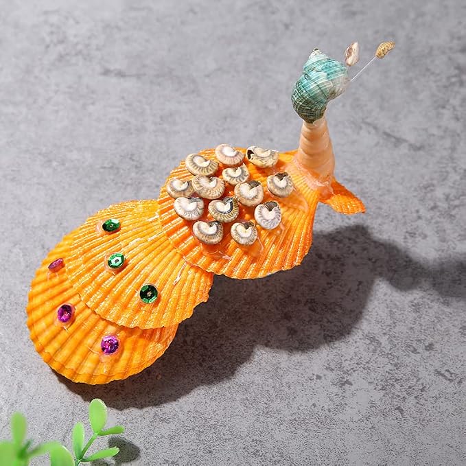 Yellow Sea Shells 50+ Pcs Scallop Shells - Image 8