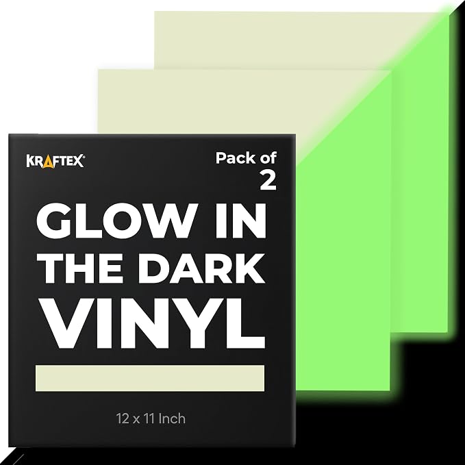 Glow in Dark Vinyl by Kraftex