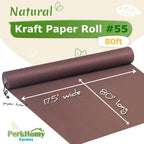 PerkHomy Coffee Kraft Paper Roll 17.5" x 960" - Image 2