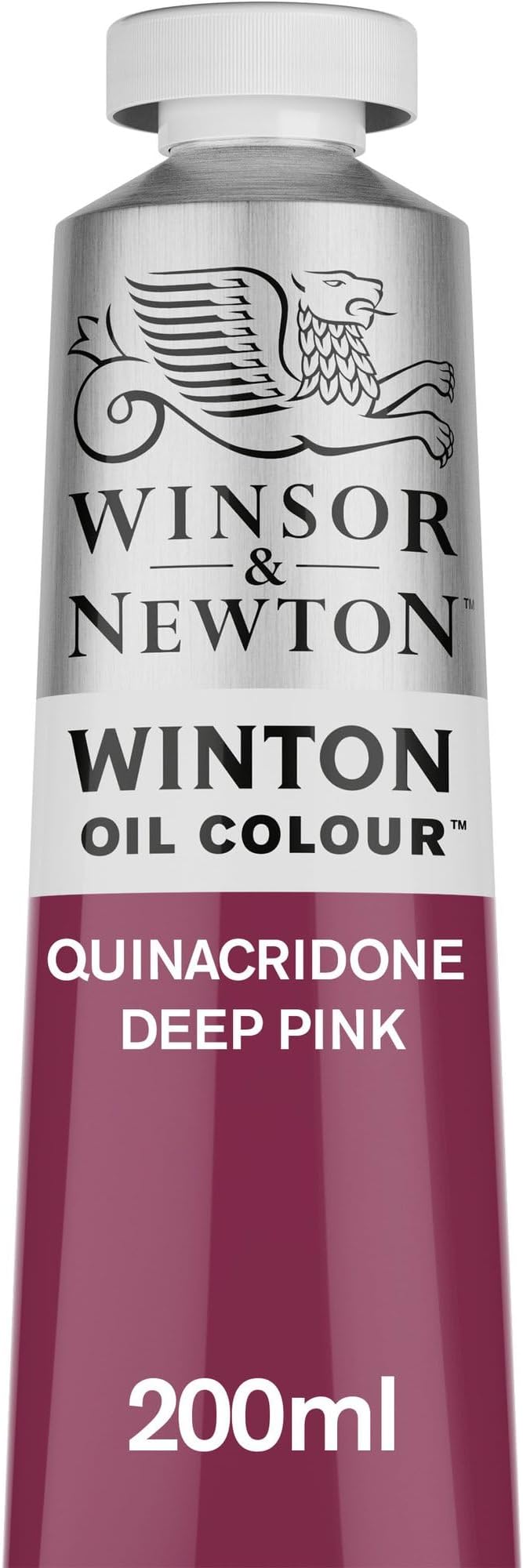 Winsor & Newton Winton Oil Color, 200ml Tube, Quinacridone Deep Pink by WinsorNewton