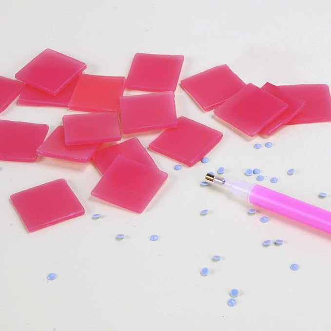 FEBSNOW 60Pcs Painting Glue Clay DIY Diamond Embroidery Wax Tool Set | Diamond - Image 6