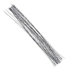 Decora 26 Gauge Black Floral Wire 16 inch, 50/Package by DECORA
