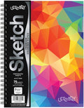 UCreate Fashion Poly Cover Sketch Book Kaleidoscope Design by CreativityStreet%C2%AE