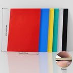 6 Pack Pre-Painted Colored Plywood Sheets, 11.7" x 8.27" x 1/8 Thin Basswood - Image 5