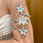 40pcs Flower Shape Beads Pearl Color Flower Bead Color Lily Beads - Image 5