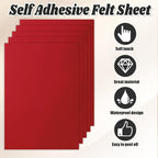 Biaungdo 6 Pcs 8 x 12 Inch Felt Fabric Sheets, - Image 6