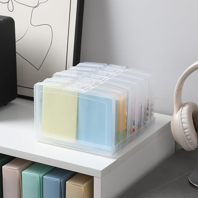 novelinks 6 Pcs 4"x6" Plastic Photo Storage Boxes - Image 7