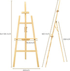 finenolo Wooden Easel Stand for Painting, Wedding Signs & Posters, Students & - Image 6