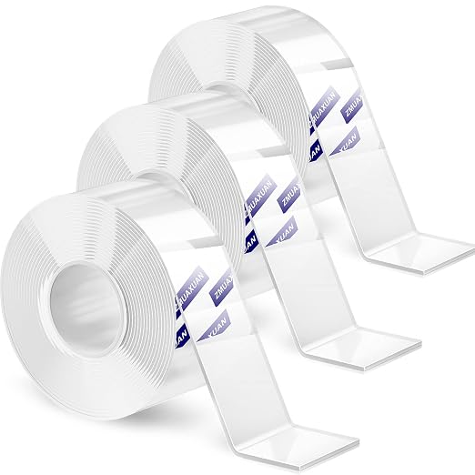 ZMUAXUAN Clear Double Sided Adhesive Mounting Tape Heavy Duty Removable by ZMUAXUAN
