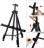 RRFTOK Black 3 Pack 21-66 Inch Art Easel Stand - Image 4