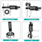 Kynup Micrometer Caliper Tool, 12Inch Digital Caliper, Vernier Caliper - Image 3