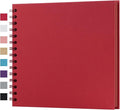 potricher 8 x 8 Inch DIY Scrapbook Album 40 Pages Hardcover Kraft Paper Scrap by potricher