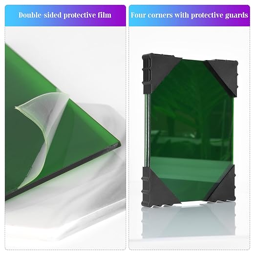 5 Pack Acrylic Sheet Green Transparent Colored Translucent Sheets Easy to Cut - Image 6