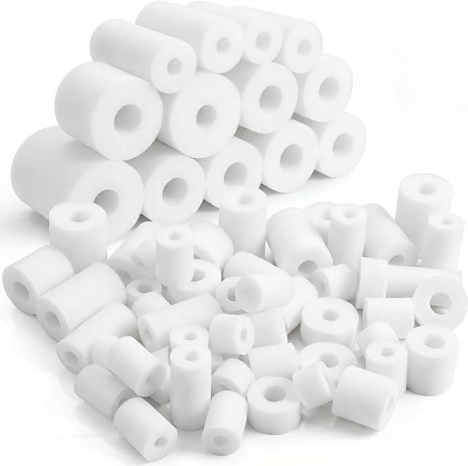 Frienda 50 Pcs Pool Noodles Bits Multicolor Craft Small Size Versatile Mixed by Frienda