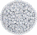 Mandala Crafts 6mm Cup Holographic Silver Sequins - Image 2