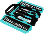 MANUFORE 34pcs Large Exacto Knife Set Craft Precision Knife Set Blue | Comfort - Image 2