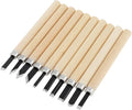 10pcs Professional Wood Carving Chisel Set by Unknown