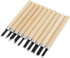 10pcs Professional Wood Carving Chisel Set by Unknown