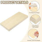 PATIKIL 8x16x1/8 Basswood Sheets - Image 3