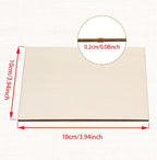 20 Pack Thin Wood Sheets, Plywood Sheets - Image 2