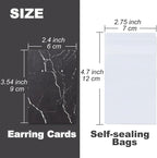 Earring Cards, Set Jewelry Making Supplies - Image 2