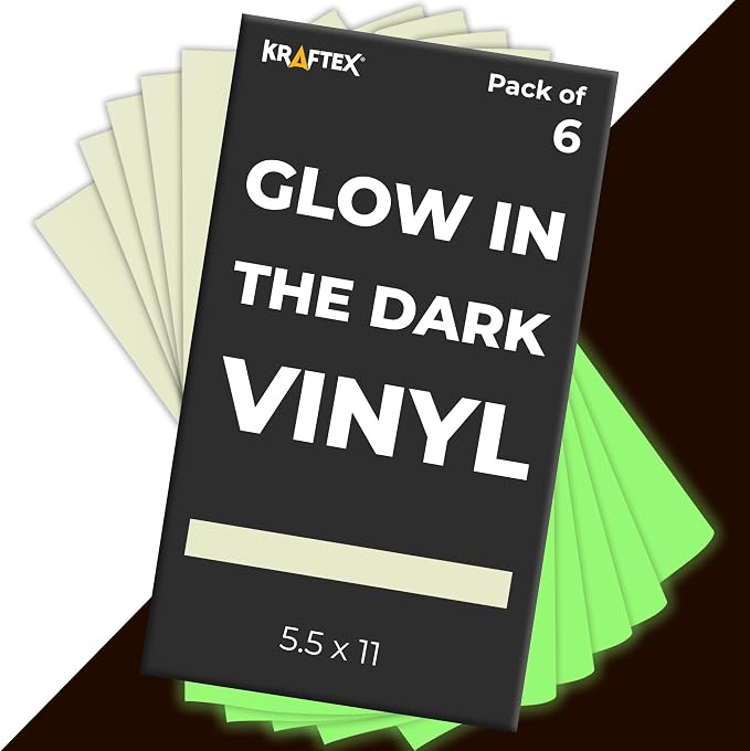 Glow in Dark Vinyl by Kraftex