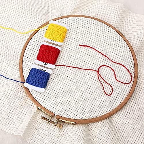 Aida Cloth 16 Count Cross Stitch Fabric, 19×28inch | Soft Background Highlights - Image 3