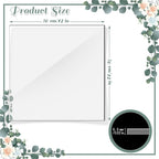 Chunful Clear Acetate Sheets 12x12 Inch, 20 Pack Thick Transparent Plastic - Image 2