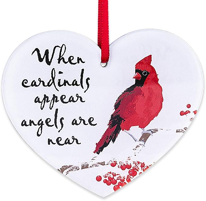 WaaHome Memorial Christmas Ornaments Red Cardinal Christmas Tree Ornaments by WaaHome