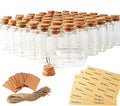 OurWarm 48PCS 25ml Clear Glass Bottles by OurWarm