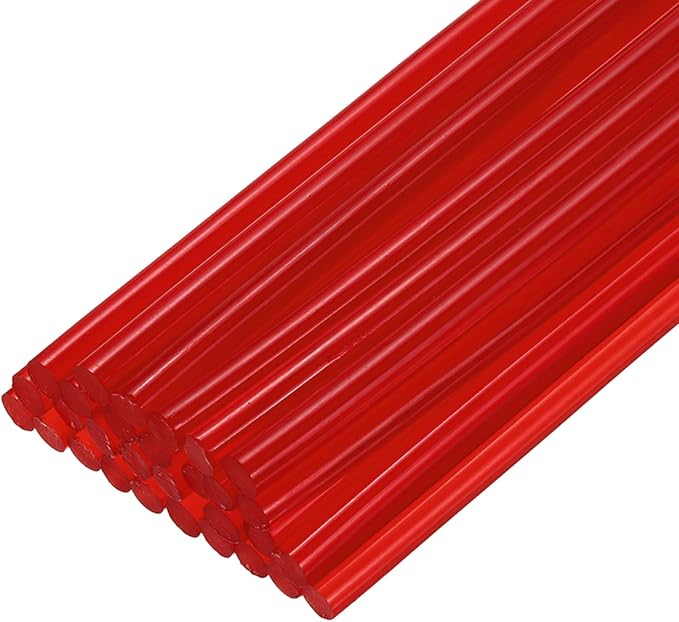 uxcell 30pcs 7mm x 200mm Mini Hot Glue Sticks by uxcell