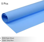 MECCANIXITY EVA Foam Sheets Gray Blue 19.7 Inch x 19.3 Inch 1mm Thick Crafts - Image 3