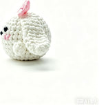 BUNUKY Beginner Crochet Kit, Snowy Bunny Amigurumi Starter Kit - Image 3