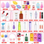 DIYDEC 92Pcs Dollhouse Mini Jewelry Storage Case Cosmetic Hand Bag Miniature - Image 5