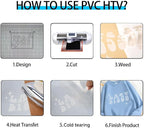 guangyintong Heat Transfer Vinyl Lucency HTV Rolls, Matte Surface HTV Vinyl - Image 4