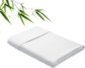Bamboo Viscose Flat Sheets Only, 400 Thread Count Sateen Weave Twin Size Flat by ZaizaiHome
