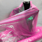3.3 Yard Long Hot Pink Iridescent Organza Fabric - Image 2