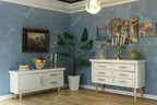 iLAND Dollhouse Furniture on 1/12 Scale of Dining-Room, Wooden Doll House - Image 8
