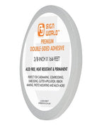 Best 3/8" Ultra-Thin Permanent Double-Sided Tape by AJSignWorld