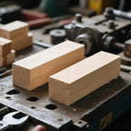 JAPCHET 12 Pieces 5 x 1-1/2 x 1-1/2 Inch Basswood Carving Blocks, Natural - Image 7