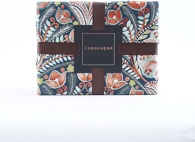 Cupocupa Queen Duvet Cover Set, Modern Industrial Luxury Bedding - Image 6