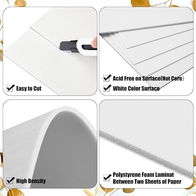 Frienda Foam Boards Thickness Foam Poster Boards - Image 3