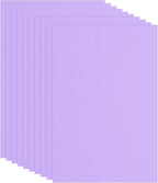 PATIKIL EVA Foam Sheet 10Pcs 12x8 Inch 2mm Thick Light Purple | Easy Cutting by PATIKIL