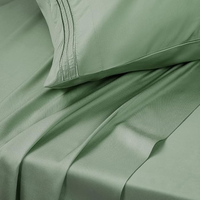 SONORO KATE Bed Sheet Set Super Soft Microfiber 1800 Thread Count Luxury - Image 4