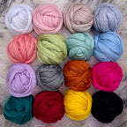 Revolution Fibers Dyed Corriedale Wool | 8 Ounces of Premium Combed Wool Top | - Image 5